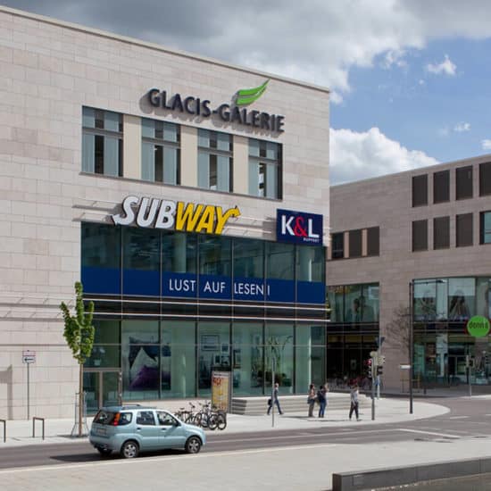 Glacis Galerie Ulm Projektentwickler Deutschland